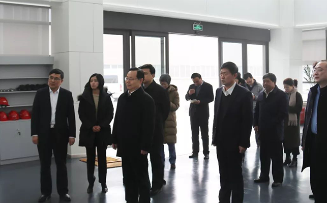 全國政協(xié)常委、副秘書長蔣作君一行蒞臨方快鍋爐進(jìn)行調(diào)研
